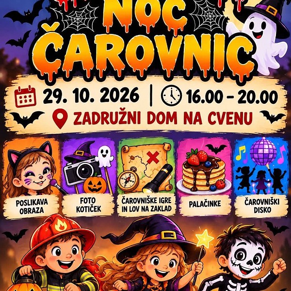 Gasilska noč čarovnic