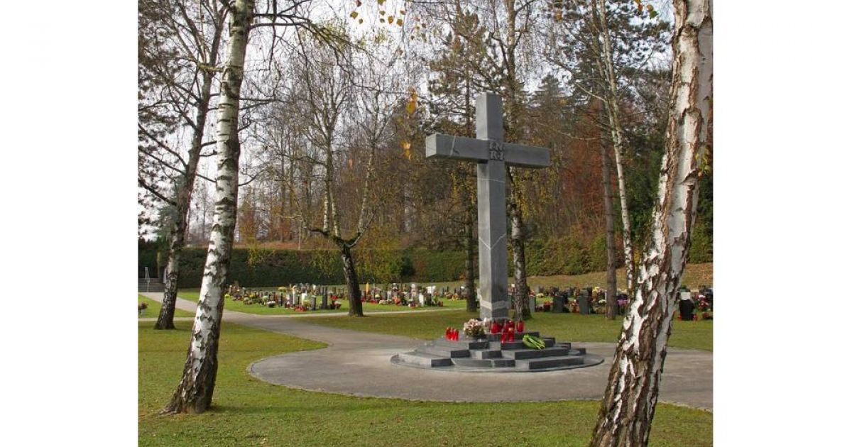 Žalna slovesnost v spomin žrtvam povojnih pobojev na Škofjeloškem